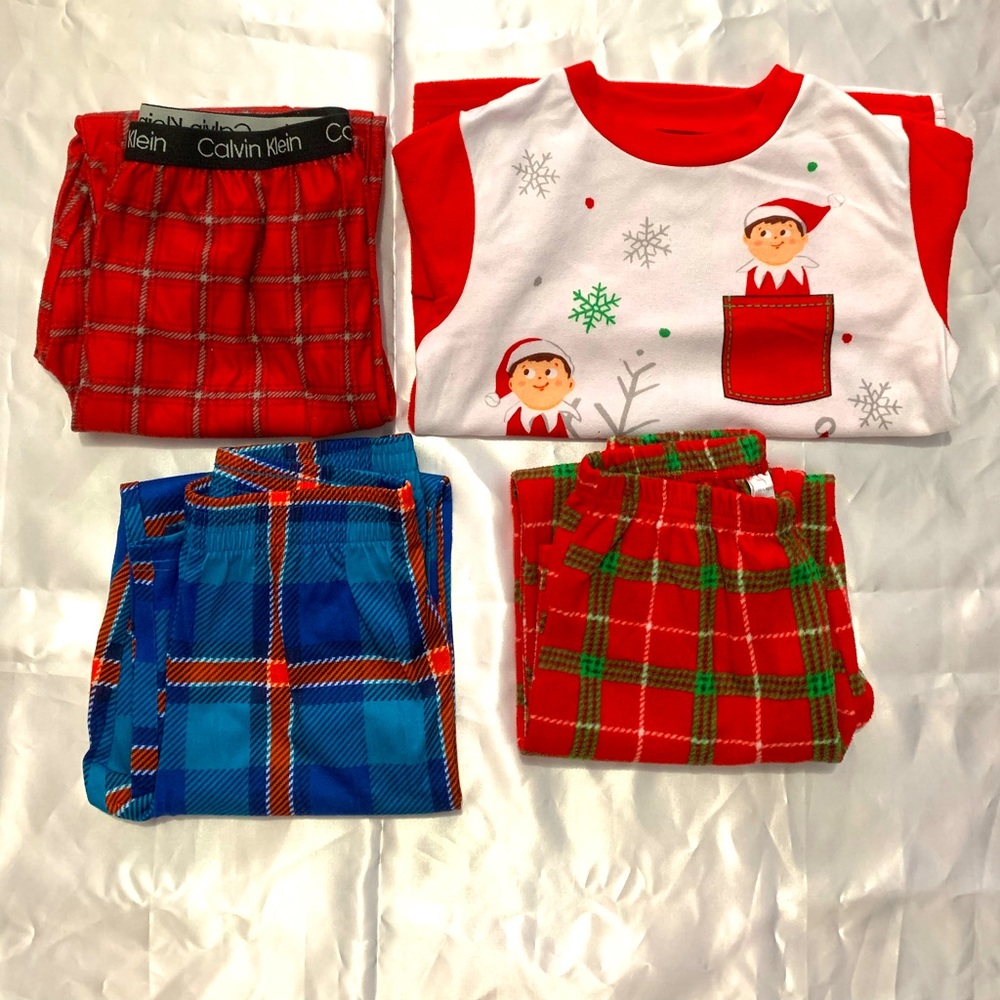 4 pieces pajamas for boys